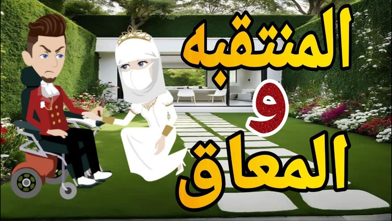 المنتقبه والمعاق   قصه كامله💏👨‍❤️‍💋‍👨 #قصه_وحدوته_بالرومانسي_مظبوطه