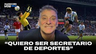 El GOL a los INGLESES, la POLÍTICA y MARADONA | "TURCO" GARCÍA CON SCHURMANN