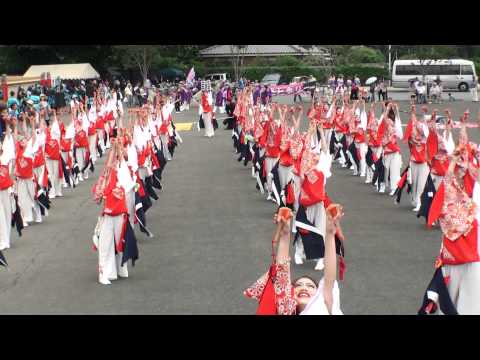 疾風乱舞 『天我鳳翔～勇者の舞～』 天空よさこい2012 フリー会場