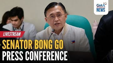 LIVE - Senator Bong Go presscon (Oct. 16, 2025) - Replay | GMA Integrated News