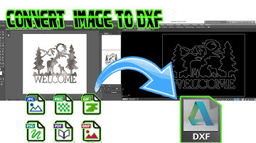 Convert image to DXF in 5 minutes