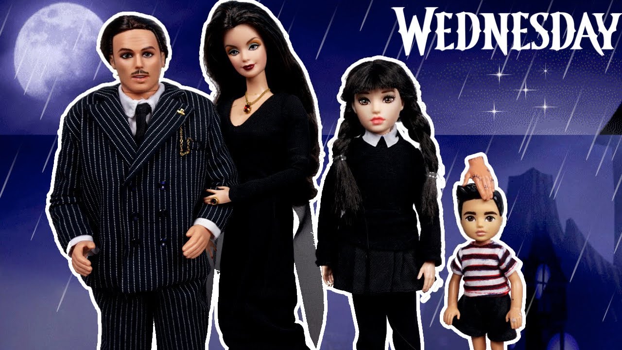 Barbie Wednesday Doll Family Packs for Vacation YouTube