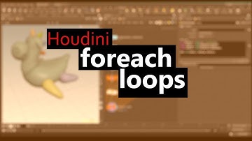 Houdini In 5 Minutes - Loops and looping