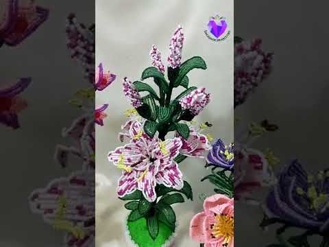 💐цветы из бисера/beaded flowers