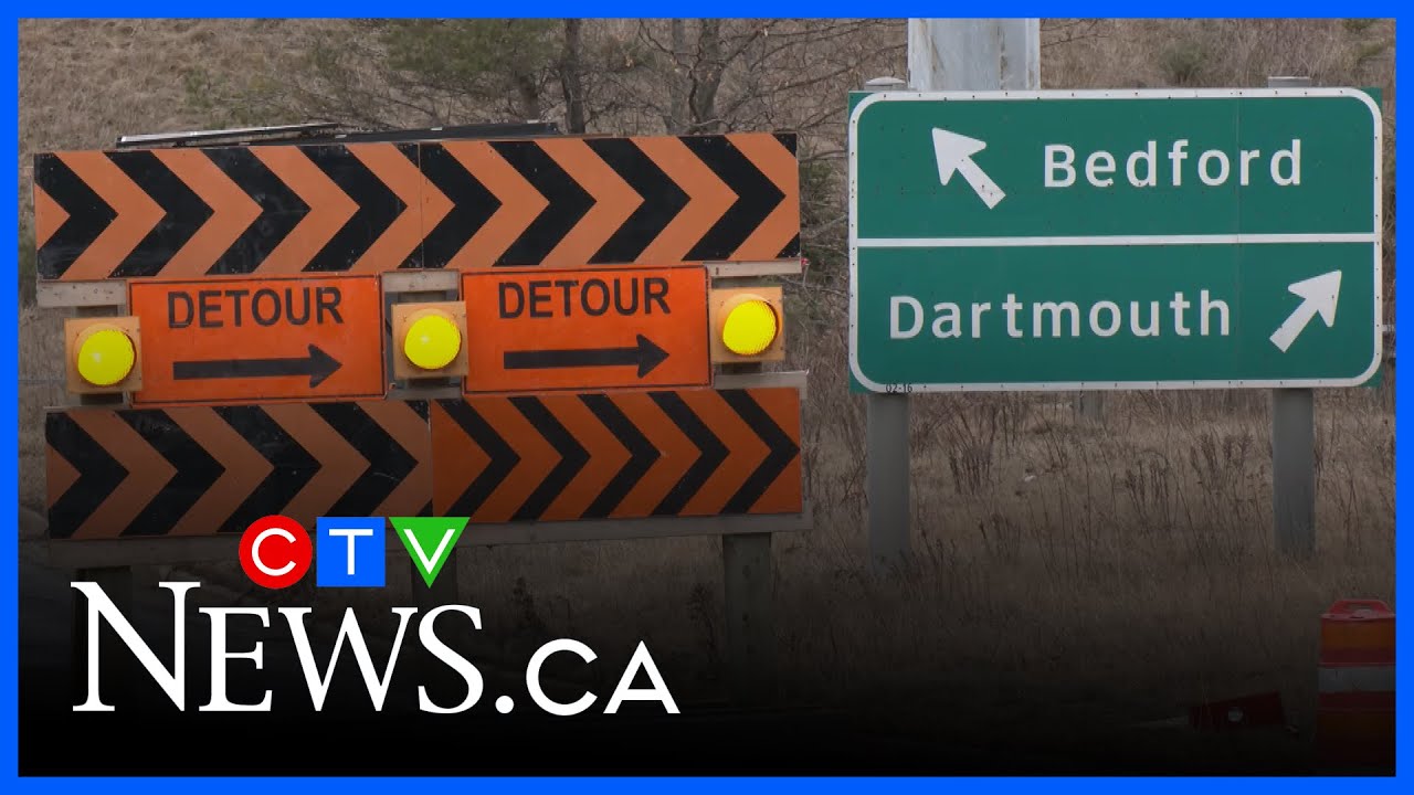 Halifax ramp closed for major construction project