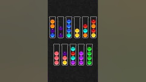 Level 648 of Ball Sort Color water Puzzle