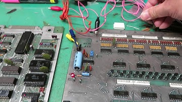 ATARI pinball SUPERMAN After Sound IC replacement