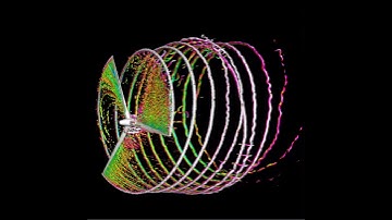 CFD simulation of a wind turbine in offshore floating configuration