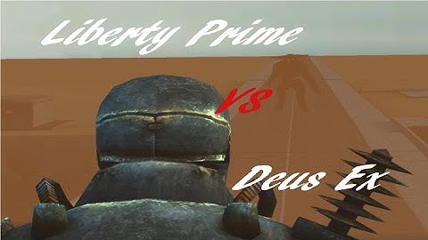 Deus-Ex Vs Liberty Prime (Gmod Battle)