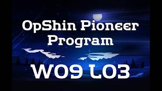 OpShin Pioneer Program W09 L3