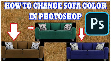 How To Change Sofa Color in Photoshop | How to Change Furniture Color in Photoshop Tutorials