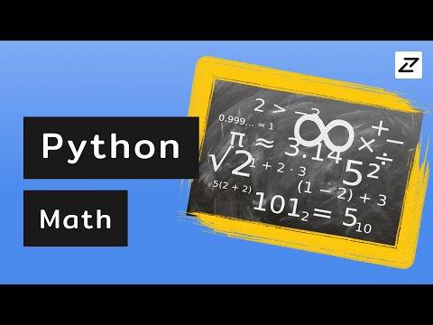 สอน Python #08 - Math - คณิตไม่คิดนอกใจ