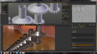 Blender: How to make endless rotating gears [Tutorial/English/HD]