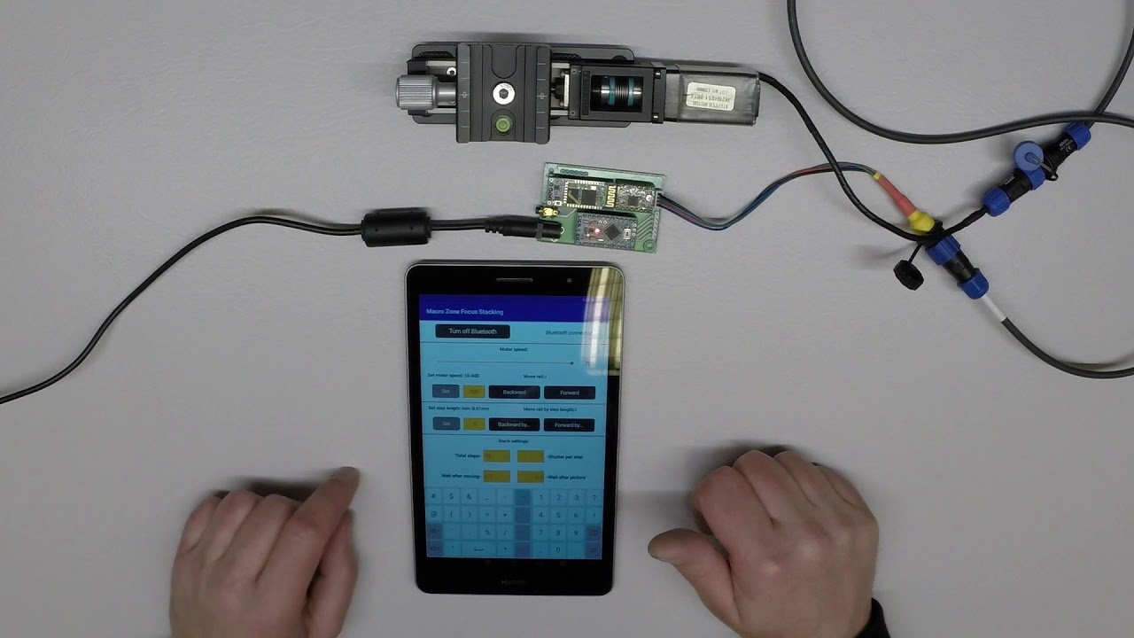 MacroZone Stacking Controller - test one - YouTube
