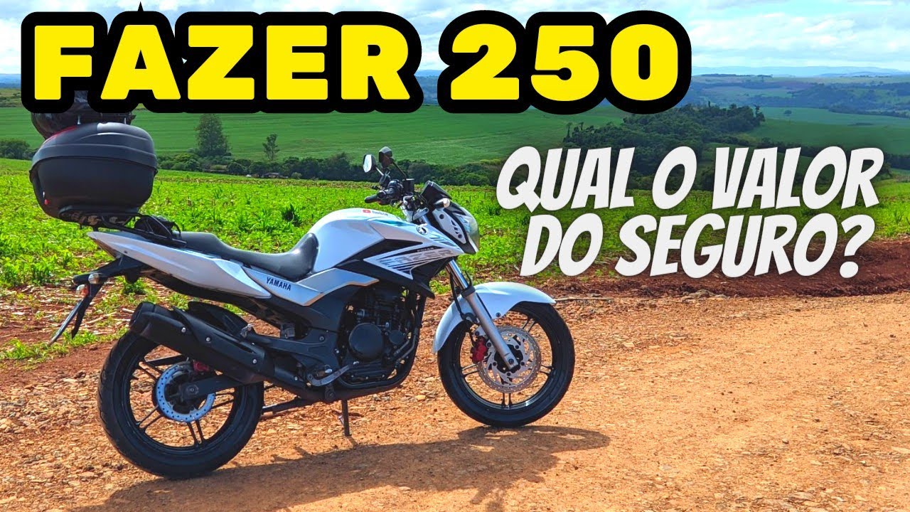 Quanto eu pago no seguro da Yamaha Fazer 250? será que vale a pena ...