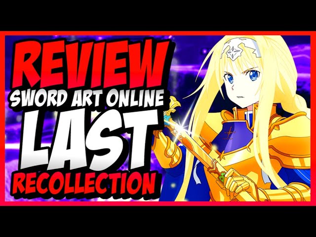 Veja o trailer de lançamento de Sword Art Online: Last Recollection; já  disponível - PSX Brasil