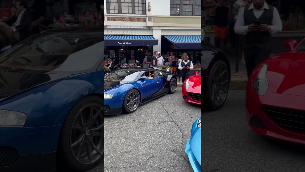 Premier Bugatti Veyron!! &Italian supercars beside the French hypercar 