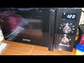 Микроволновая печь соло Gorenje MO20A3BH/Solo microwave oven Gorenje MO20A3BH black review #gorenje