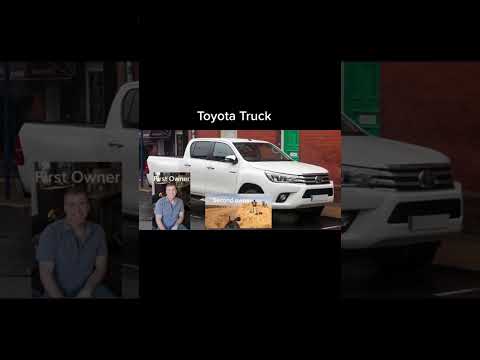 Toyota pickup first owner vs. second owner