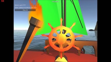 [Concept] Multiplayer sailing ship (Physically simulated)