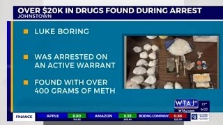Over 20K worth of meth, cocaine found during Cambria County drug bust | WTAJ