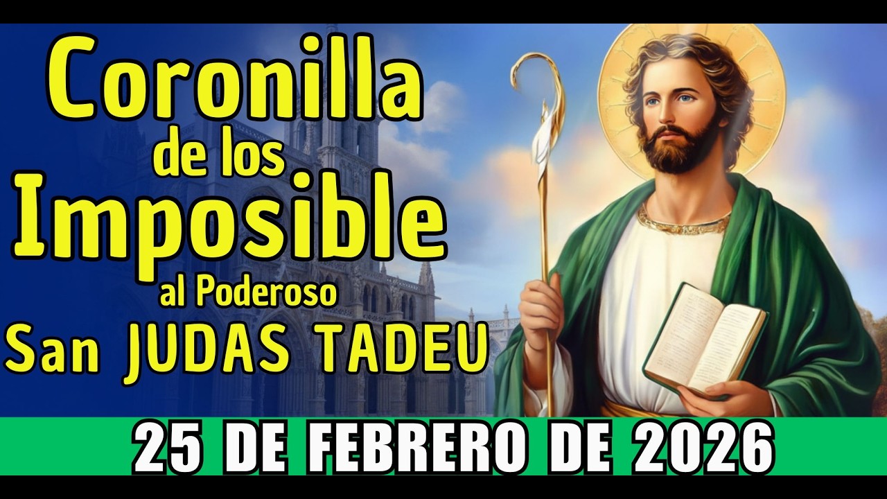Coronilla de la Última Esperanza: San Judas Tadeo para lo Imposible