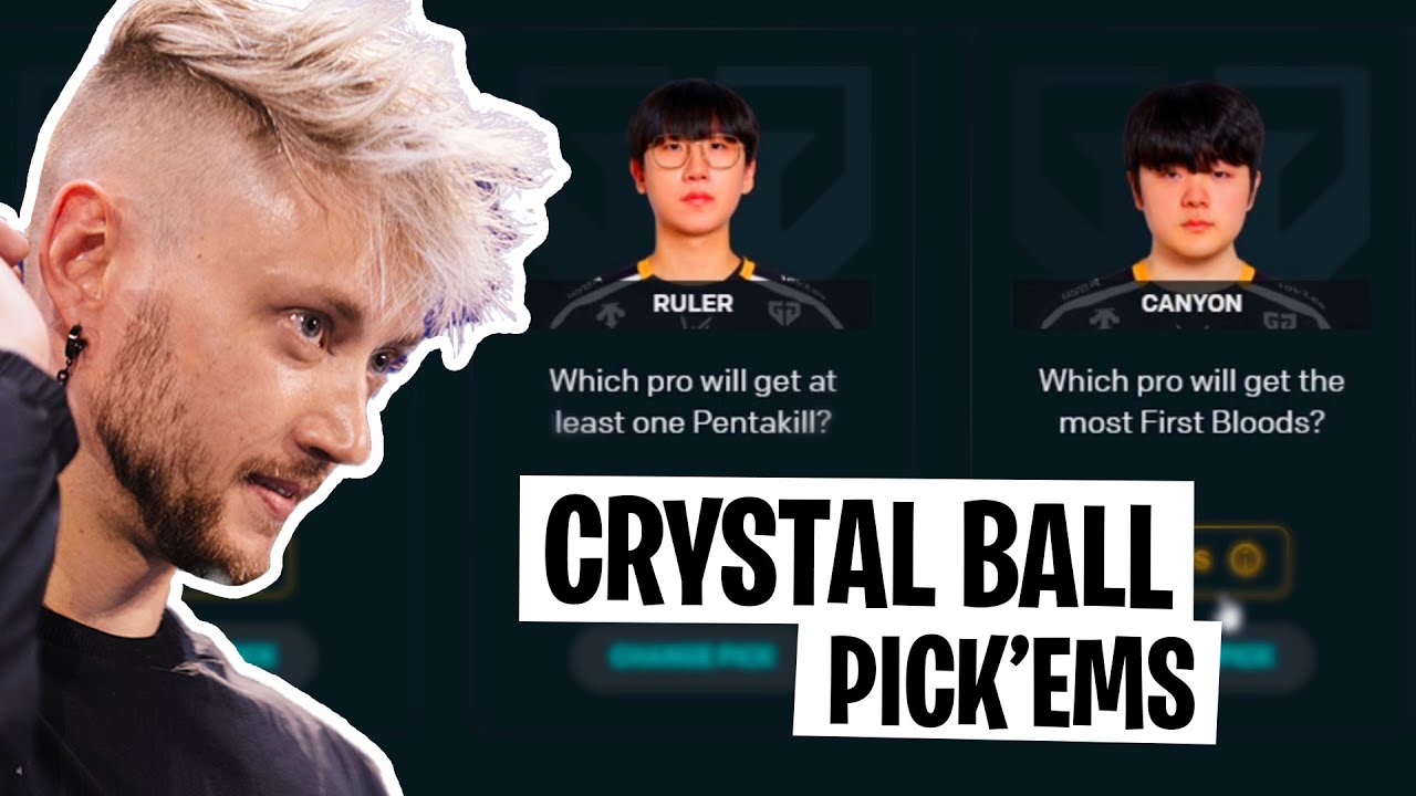 WORLDS CRYSTAL BALL PICKEMS