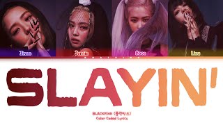 Blackpink   slayin ai Original Song  Color Coded S