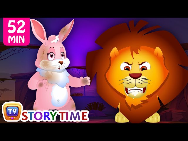 Hare and The Lion - Animal Stories for Kids - Bedtime Stories & Moral Stories for Kids - ChuChu TV class=