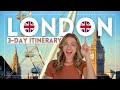 How to spend 3 days in london london 3day itinerary