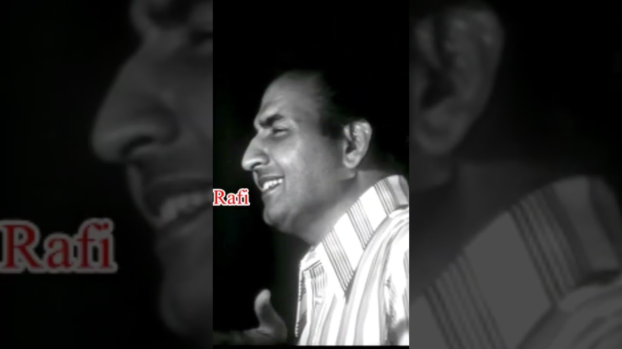 Tham Gaya Aasman Janeman Mohammad Rafi Sahab Live Performance #viralvideo #rafi #live #ahsanqasim # 