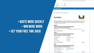 Instant quotations with all-new EstimatorXpress