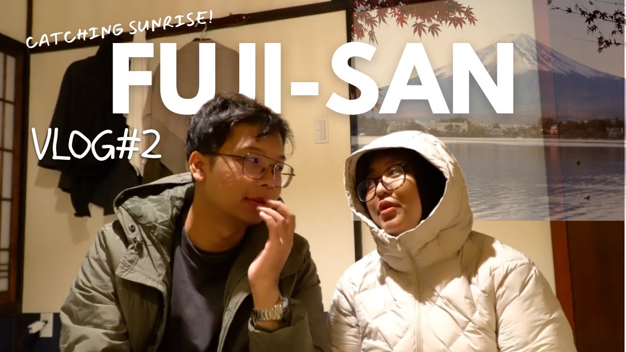 MENCARI PERFECT SUNRISE FUJI-SAN | Fujikawaguchiko | Japan Winter Vlog #2