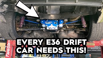 ULTIMATE BMW E36 Diff Upgrade | Diff Brace Install
