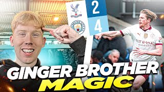 MY GINGER BROTHER Kevin De Bruyne DAZZLES As City SMASH Crystal Palace!!!