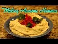 How to Make an AWESOME Hummus Recipe using dried chickpeas