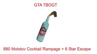 Download lagu GTA TBOGT - 880 Molotov Rampage   6 Star Escape