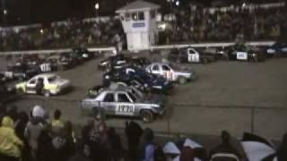 Norfolk County Fair Demolition Derby 2010 Pro - Heat 3 - Part 1/4 Williams Cup