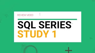 SQL Study 1 by Progate, Review Video