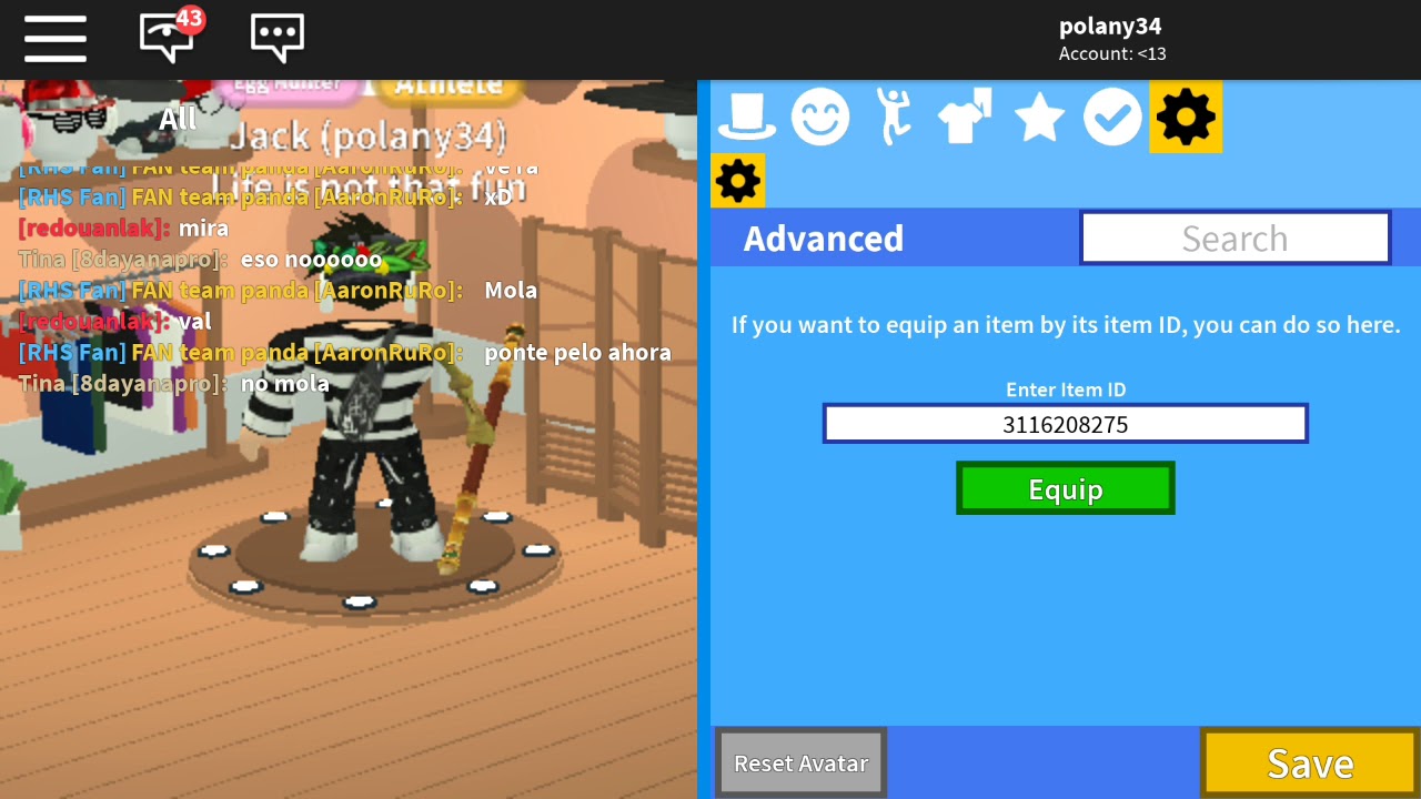 Rhs2 Avatar Codes Youtube - rhs roblox face codes how to get robux on games