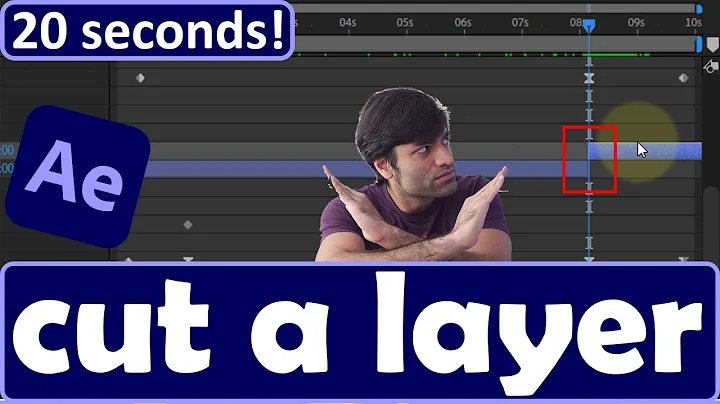 How to cut a layer in After Effects