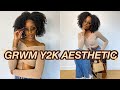 GRWM Y2K AESTHETIC MAKEUP,HAIR,OUTFIT FT. DOSSIER| Bri Bbyy