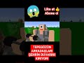 TEPEGÖZÜN ARKADAŞLARI ŞEHRİN DUVARINI KIRIYOR! 😱 - MİNECRAFT PARODİLERİ #shorts