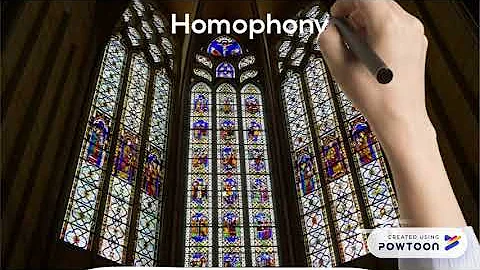 Monophony, homophony, polyphony