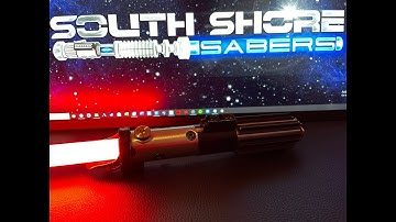 Darth Vader Lightsaber Crystal Reveal - DV6 Proffie 2.2