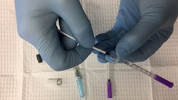 Filler Transfer To Comfortox Syringes | AAFE
