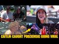 Caitlin Clark VIRAL Interaction with Heckling NBA Player Podziemski Before HUGE Game Vs Valkyries!