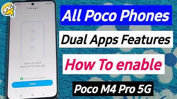 Dual App in poco m4 pro 5g - How To Enable Dual Apps Features | Second Space