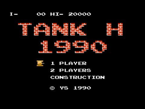 Видео: Танчики (Tank 1990) - скачать РОМ игры на Денди