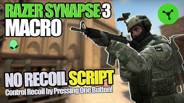CS2 RAZER MACRO No Recoil Humanized 1 Button (2025)!